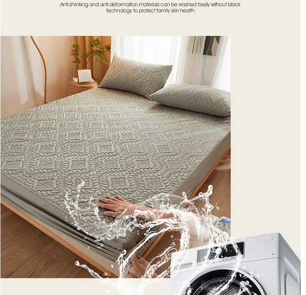 NEW Waterproof Mattress Protector King on Afterpay Carousel 9