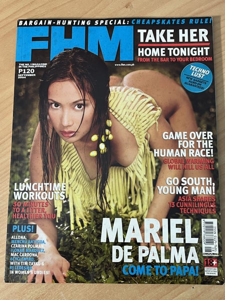 Vintage FHM Philippines September 2004 Magazine Carousel 1