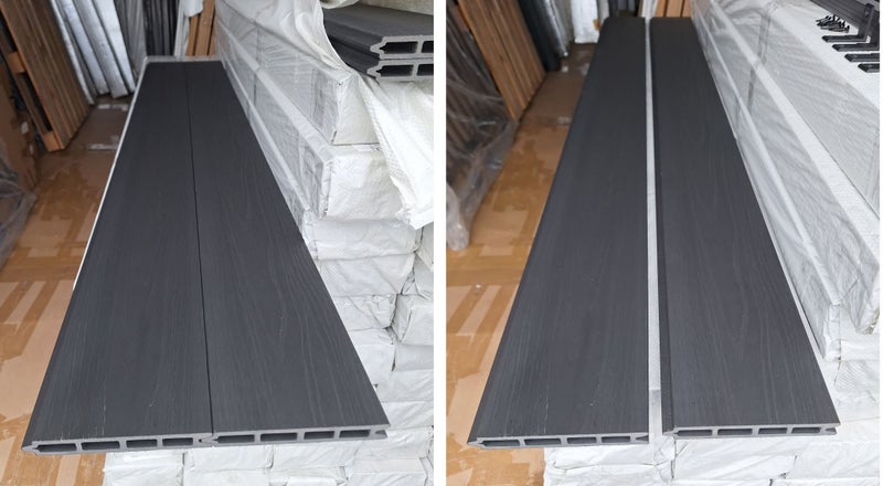 Privacy WPC Composite Fence Fencing (1.8m * 1.8m /panel) 1 panel incl.1 post Carousel 1