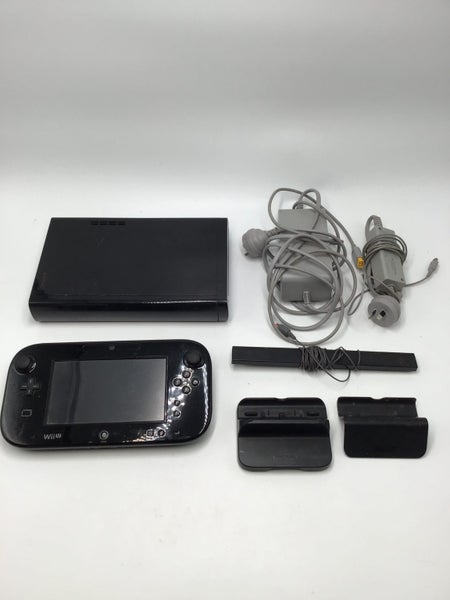 * 32GB Black Nintendo Wii U Console & Gamepad! * Carousel 1