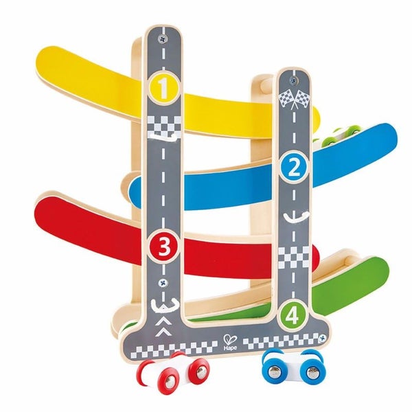 Hape - Fast Flip Race Track Carousel 4