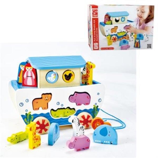 Hape Pull along Noah’s Ark Carousel 1