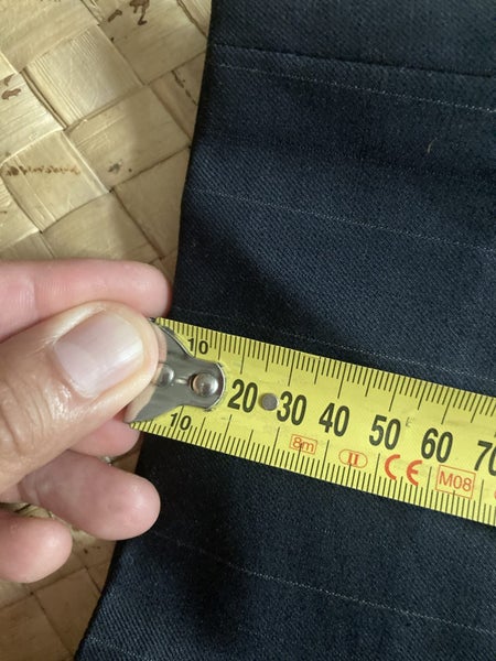 Sabé 100% Wool Navy Blue Pinstripe Suit (Made in New Zealand) Carousel 15