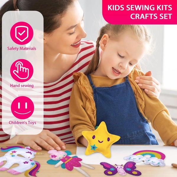 Sewing Kit for Kids Sewing Kit for Kids Art & Craft Felt Sewing for Kids Learn Carousel 2