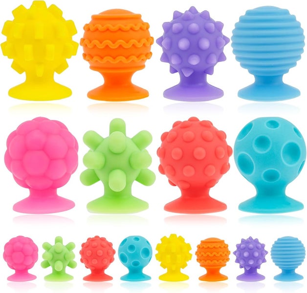 Sensory Toys, Portable Kids Sensory Toys, Silicone Calm Down Toys, Soft Sensor Carousel 1