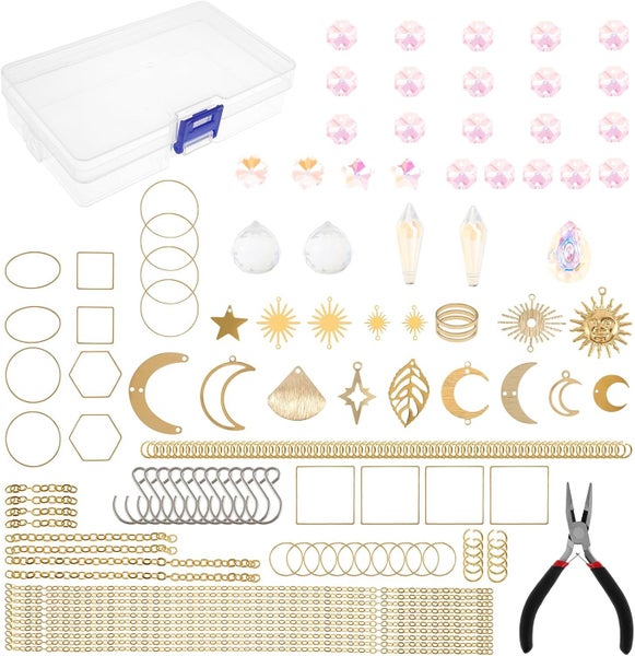 200 pcs DIY Sun Catchers Making Kits DIY Suncatchers Sun Catchers Making Suppl Carousel 1