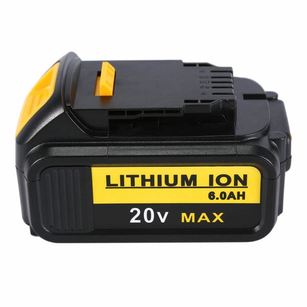 18V 6.0Ah For DeWalt DCB184-XE Li-Ion Slide Battery DCB182 DCB180 DCB206 LED Carousel 1