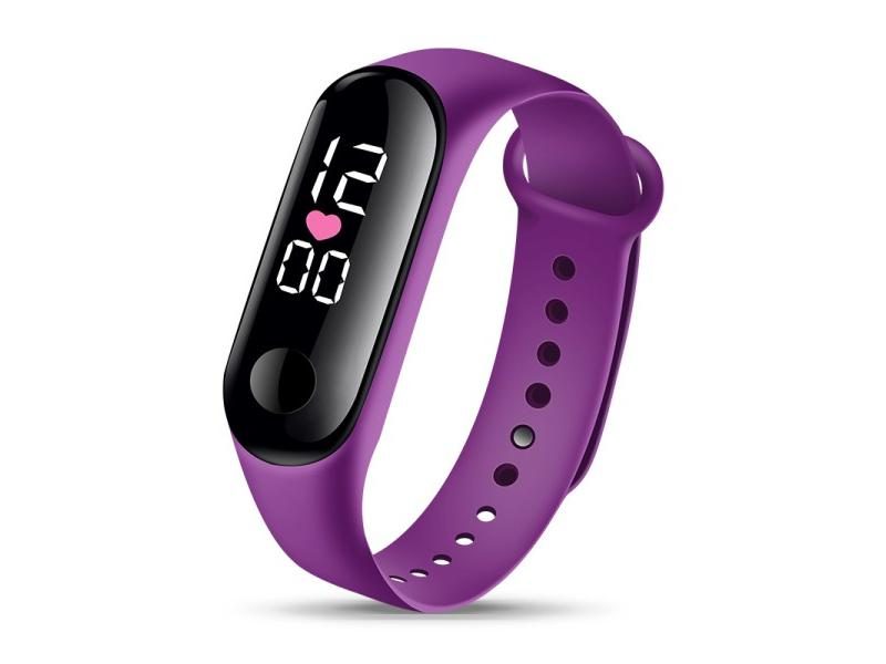 Hot Waterproof Digital LED Sports Watch For Boys Girls With Date Gift Carousel 1
