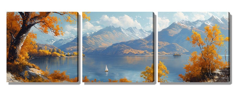 New Zealand Landscape Canvas Art Print Wall Art Carousel 1