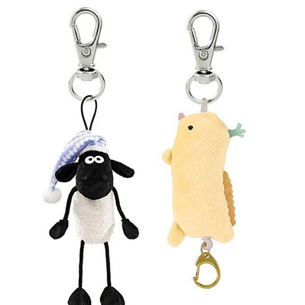 100Pcs Swivel Lobster Clasp Clips Hook Alloy Key Ring Split Durable Keychain DIY Carousel 11