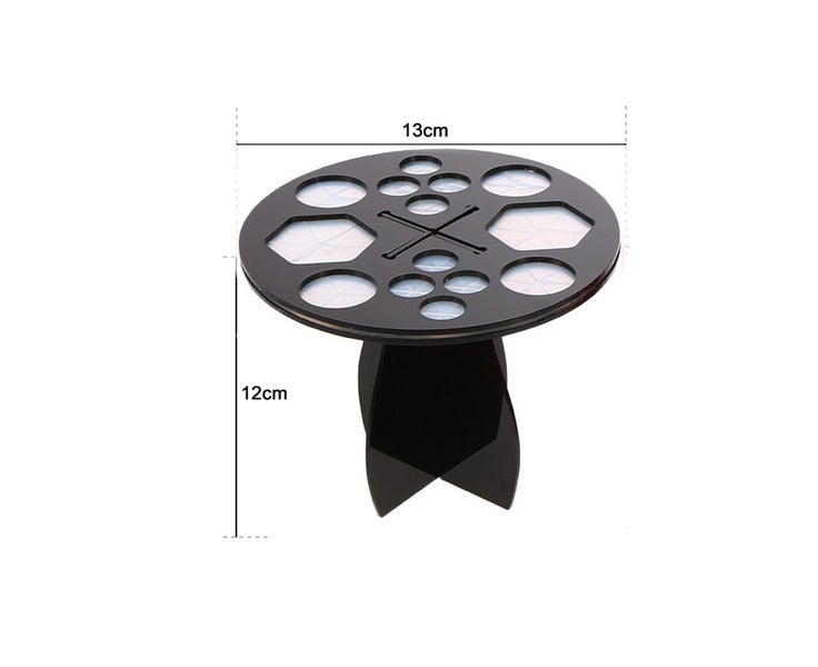 Air Drying Makeup Brush Holder 14 Hole Carousel 6