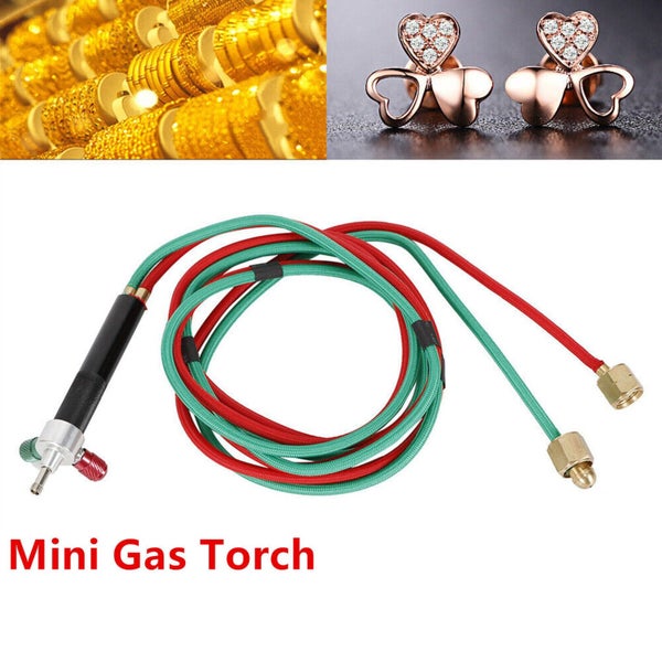 1set Torch Welder Jewelry Oxygen Liquefied Gas Welding Soldering Repair Kit W/5 Carousel 1