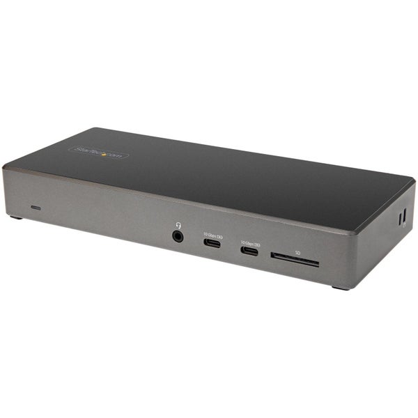 StarTech.com USB C Dock, Triple 4K Monitor USB-C Docking Station with DP 1.4 & D Carousel 1