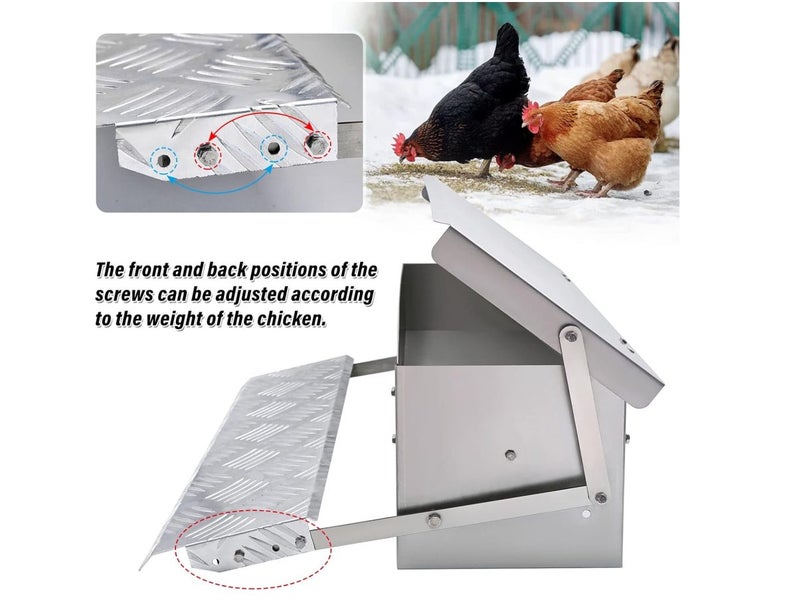 Large Chicken Feeder Set Carousel 16