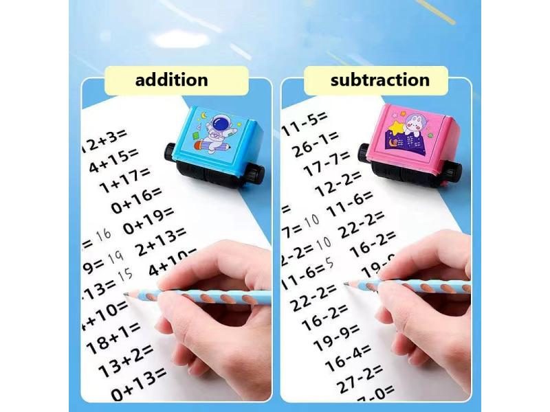 Mathematics Practice Number Rolling Stamp Addition And Subtraction Primary Carousel 2