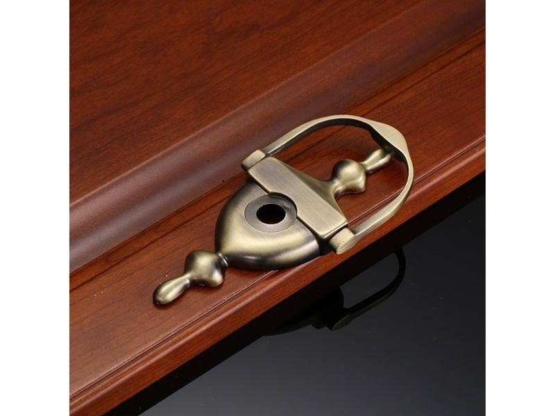 Large Privacy Mirror Door Knocker Antique Zinc Alloy Security Door Cat's Eye Carousel 1