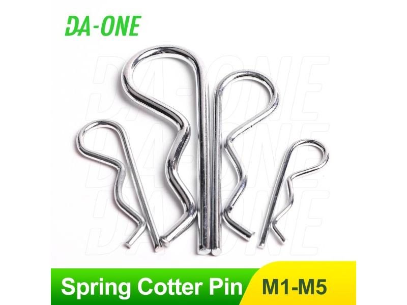 Stainless Stee Cotter Hitch R Pin Clips Mm Zinc Steel Safety Split Clip Fuse Carousel 1
