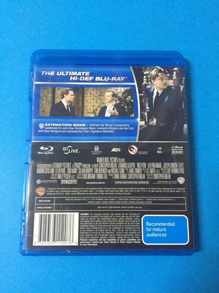 Inception (Single Disk Edition) (Blu-Ray)63625236418946111