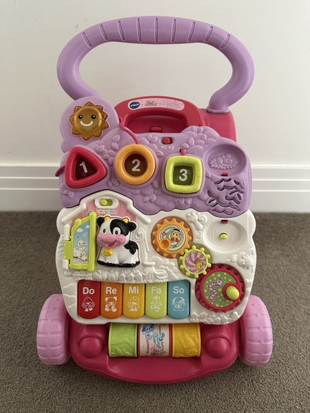 VTech Sit-to-Stand Learning Walker Carousel 1