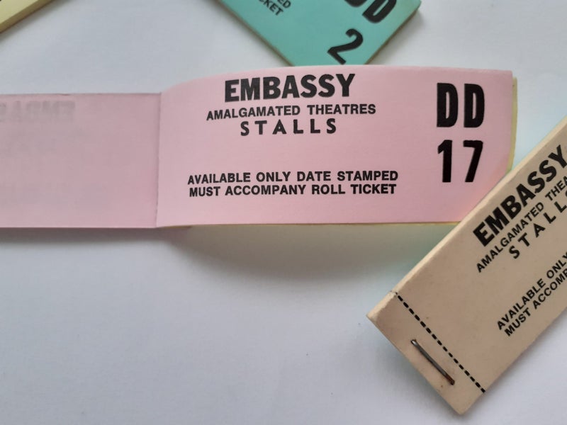 Full Book of 17 Vintage Movie Tickets – Great Ephemera for Journals Carousel 2