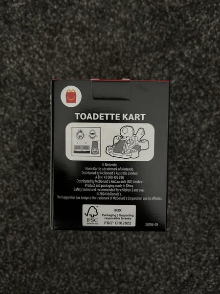 McDonald's Mario Kart Deluxe Nintendo Switch - Toadette Kart Carousel 2