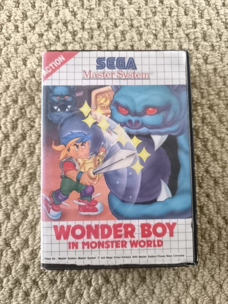 Wonder Boy in Monster World Sega Master System SMS Carousel 1