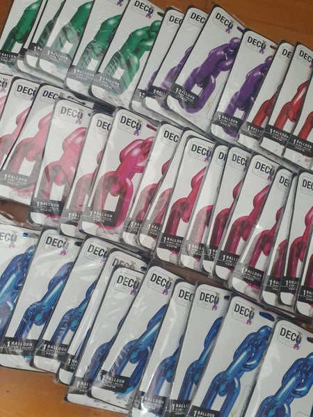 Bulk deco link foil balloons (x 12) Carousel 2