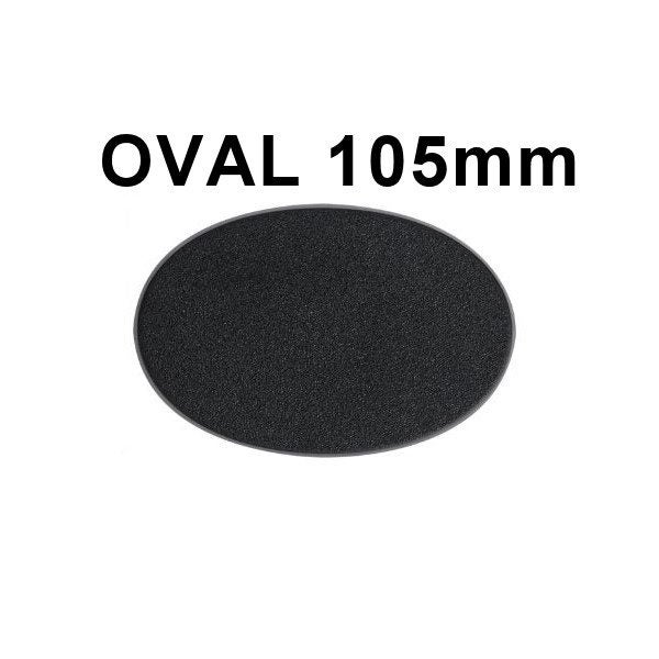 Oval Base 105mm x 70mm Carousel 3