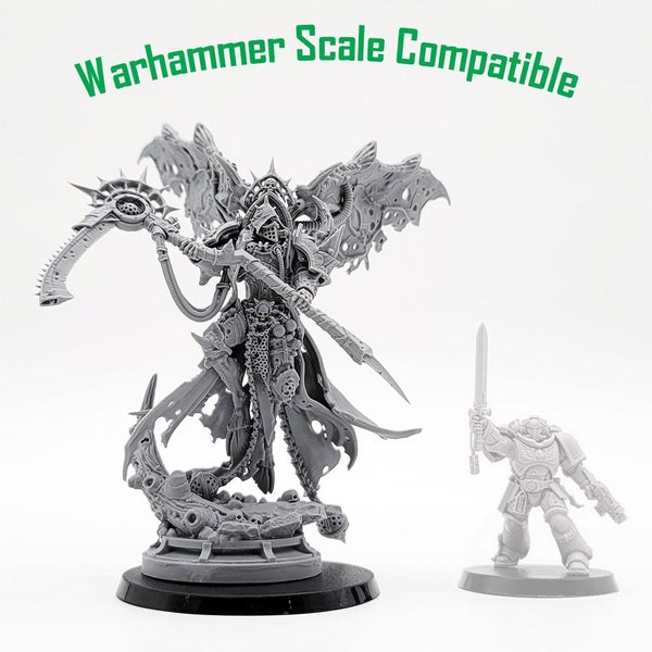 Mortarion with Wings – Warhammer scale compatible Carousel 1