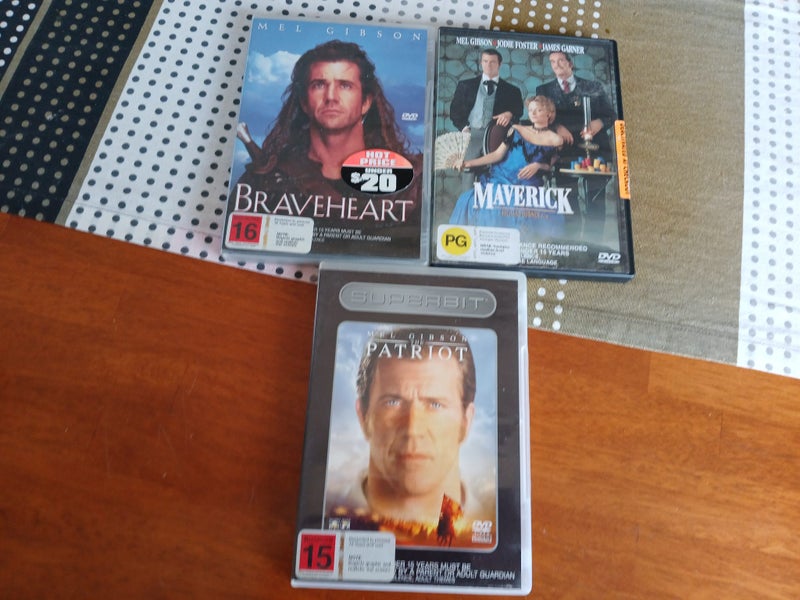 mel gibson3 dvds Carousel 1