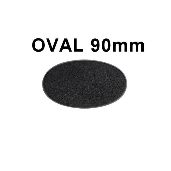 Oval Base 90mm x 52mm Carousel 3