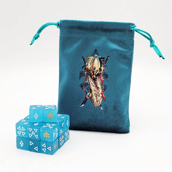 Wargaming Dice - Eldar / Aeldari Bag of 20 Carousel 1