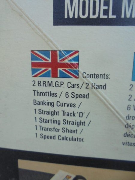 +-+- VINTAGE SCALEXTRIC SUPERSPEED SET - COMPLETE -+-+ Carousel 20