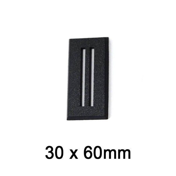 30 x 60mm Slotta Rectangle base Carousel 1