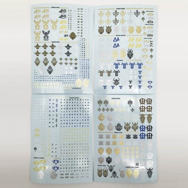 Dwarfs – Transfer Sheet – 4x A6 Carousel 1