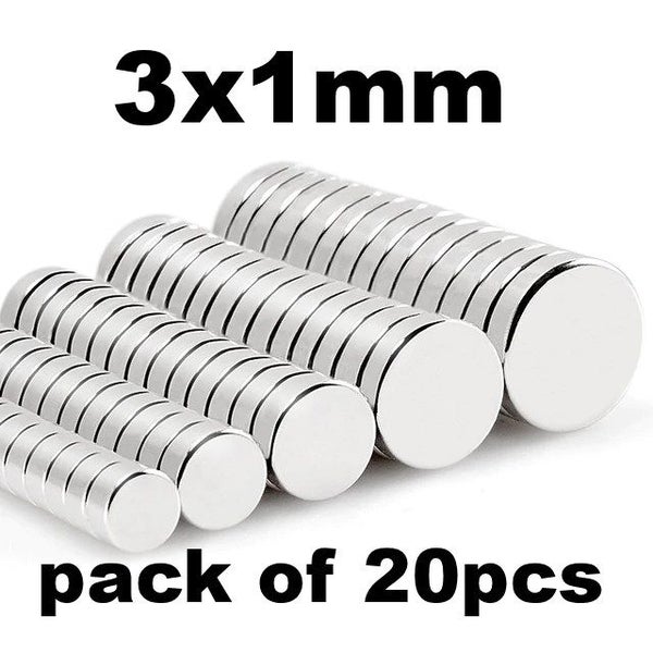 Model Magnets 3x1mm (pack of 20pcs) Carousel 1