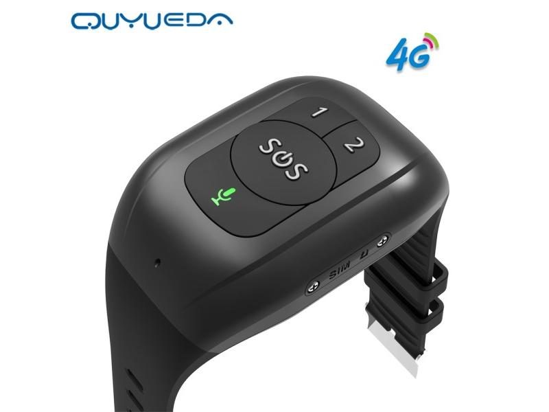 4G GPS Tracking Bracelet For Elder Smart Locator With Fall Detection Alert SOS Carousel 1