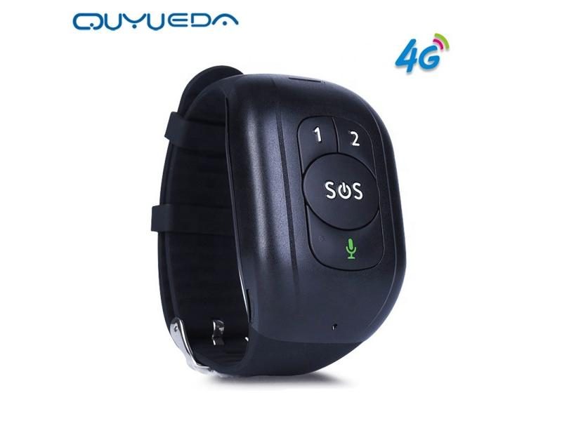 4G GPS Tracking Bracelet For Elder With Fall Detection SOS Button 1000mAh Carousel 1