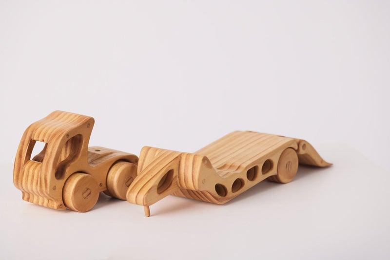 Huhu Car Transporter with Car Carousel 2