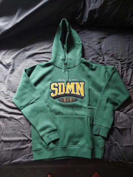SDMN Varsity Hoodie Forest Green - Medium Carousel 3
