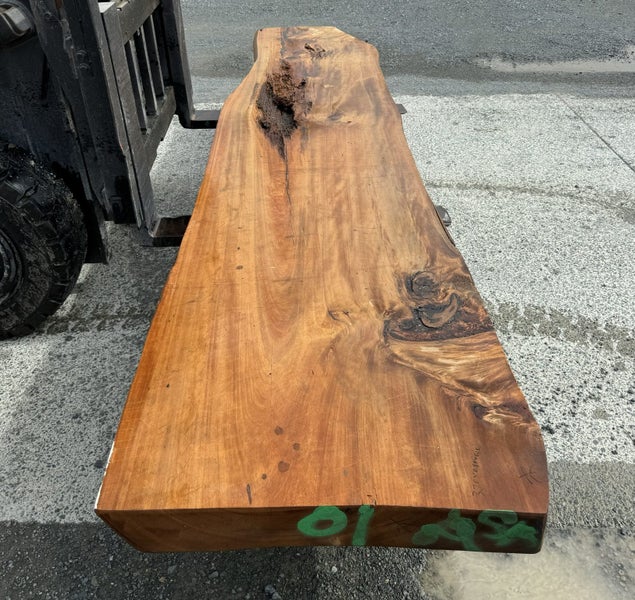 Stunning Sanded Swamp Kauri Slab Carousel 1