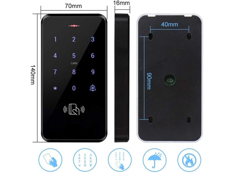 Door Access Control Keypad Outdoor Local NZ Clearance Carousel 9