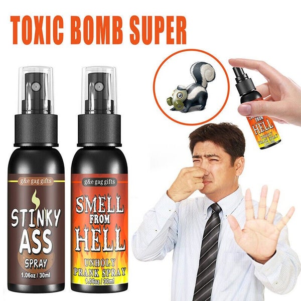 Liquid Funny Mist Fart Prank Stink Spray Smell Bomb New Hot Practical Gag Joke Carousel 1