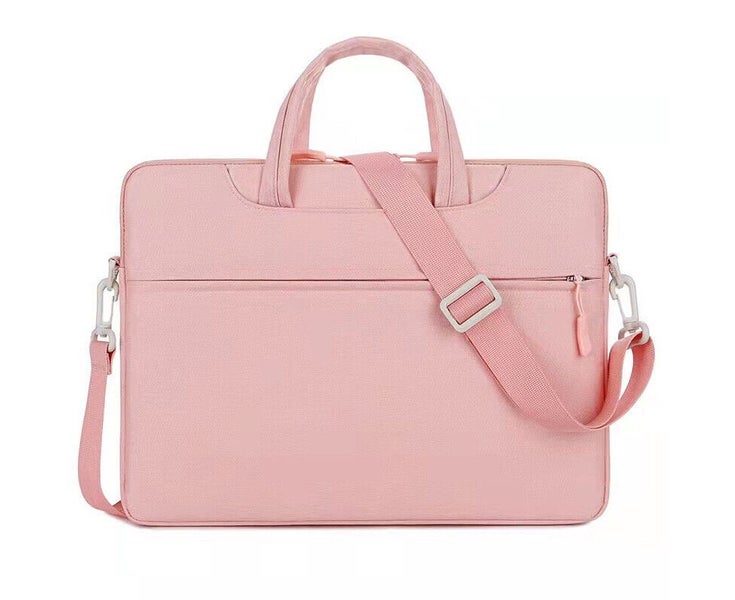 13 Inch Laptop Holder Case Macbook Dell HP Carry Bag Pink Carousel 1