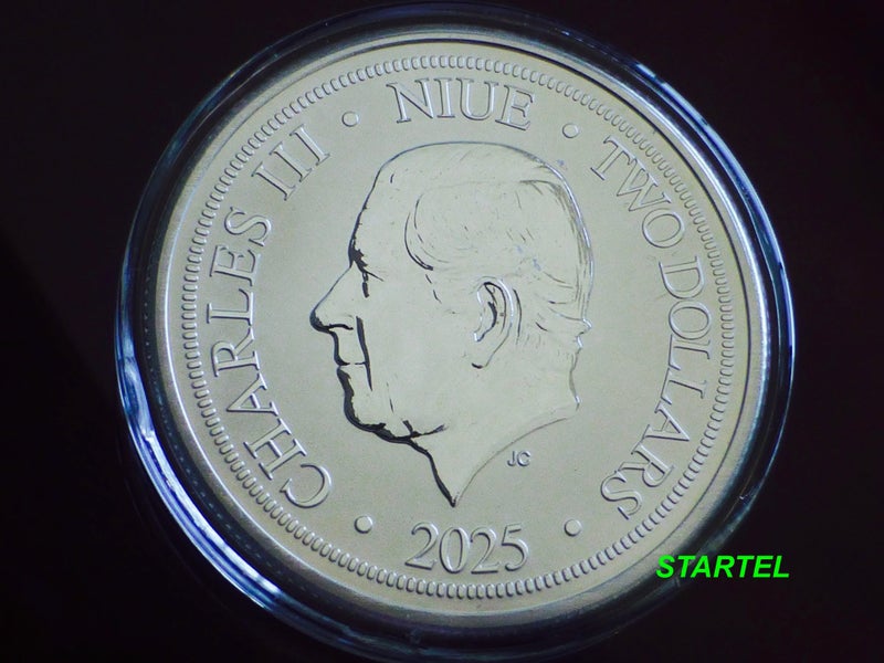 Lunar Snake 1 Oz silver bullion coin in capsules NZ Mint Carousel 2