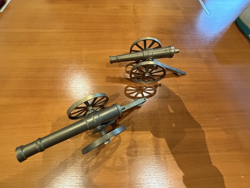 Brass Miniature Signal? Cannons Carousel 2