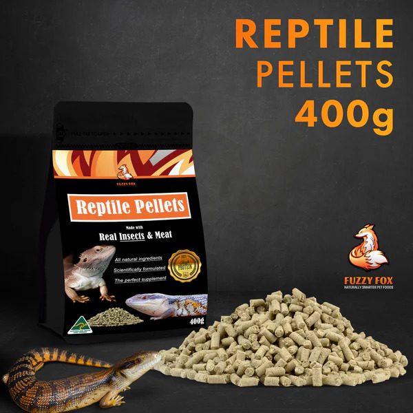 Fuzzy Fox Reptile Pellets 400g Carousel 1