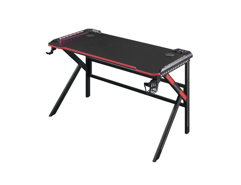 “Final stock clearance "Computer Gaming Desk with Lighting Feature - 120cm Carousel 2