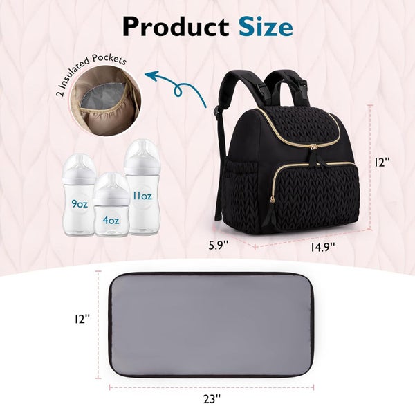 Nappy Bag, Nappy Backpack TC178| TOUCHANDCATCH NZ Carousel 6