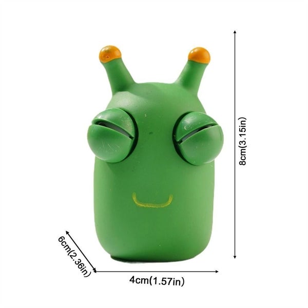Party Favor Worm Pinch Toy 1PC Eye Poppers Squeeze Eyeball Popping Squeeze Toy Carousel 2